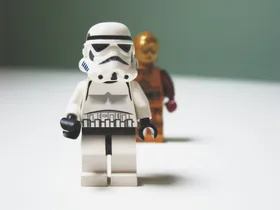 Storm Trooper & C3PO